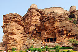 Badami fort - Fort is a renowned archaeological site in Badami. It is located on top of a hill that the origin of the fort dates back to 543 AD. 